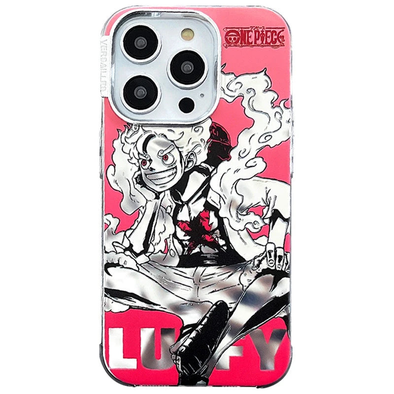 Funda Luffy/Zoro iPhone - one piece