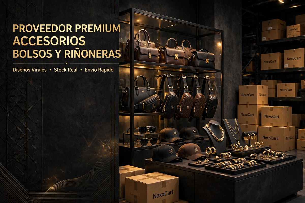Proveedor de Accesorios, Bolsos y Riñoneras.